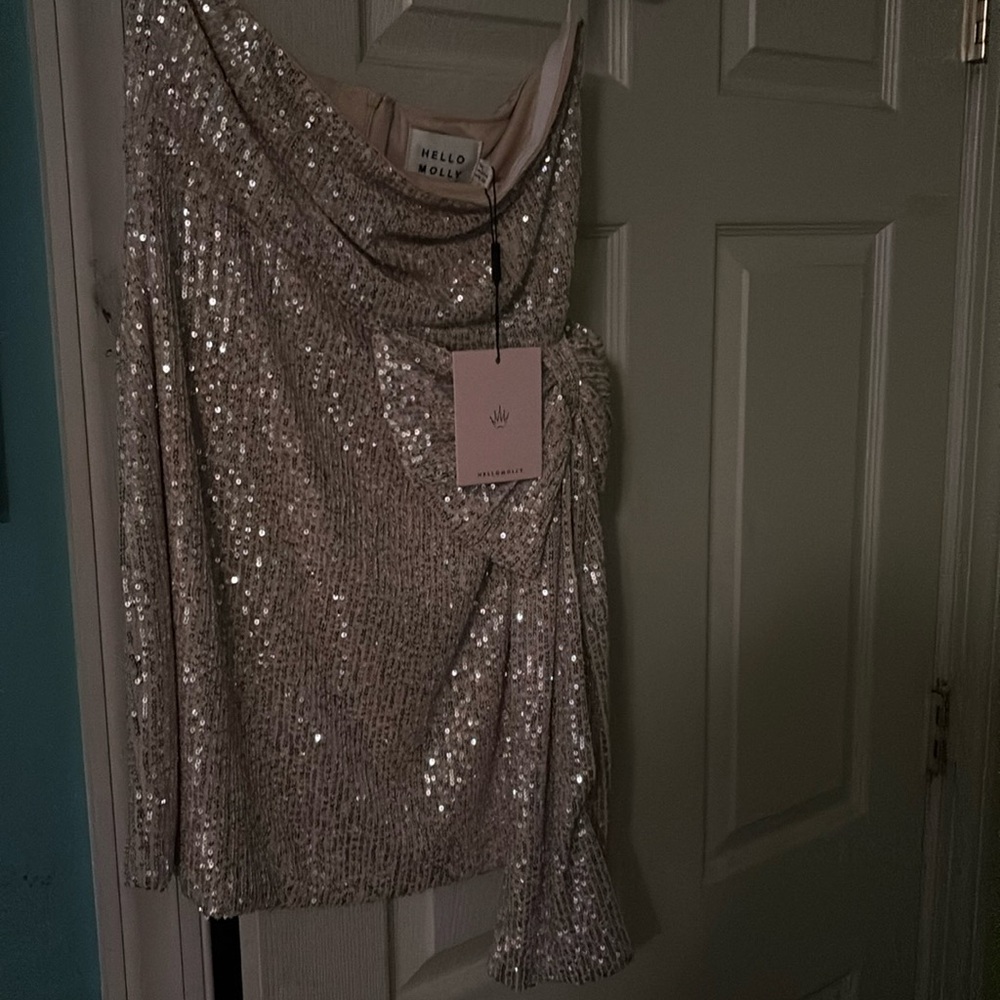 Silver Hello Molly Dress